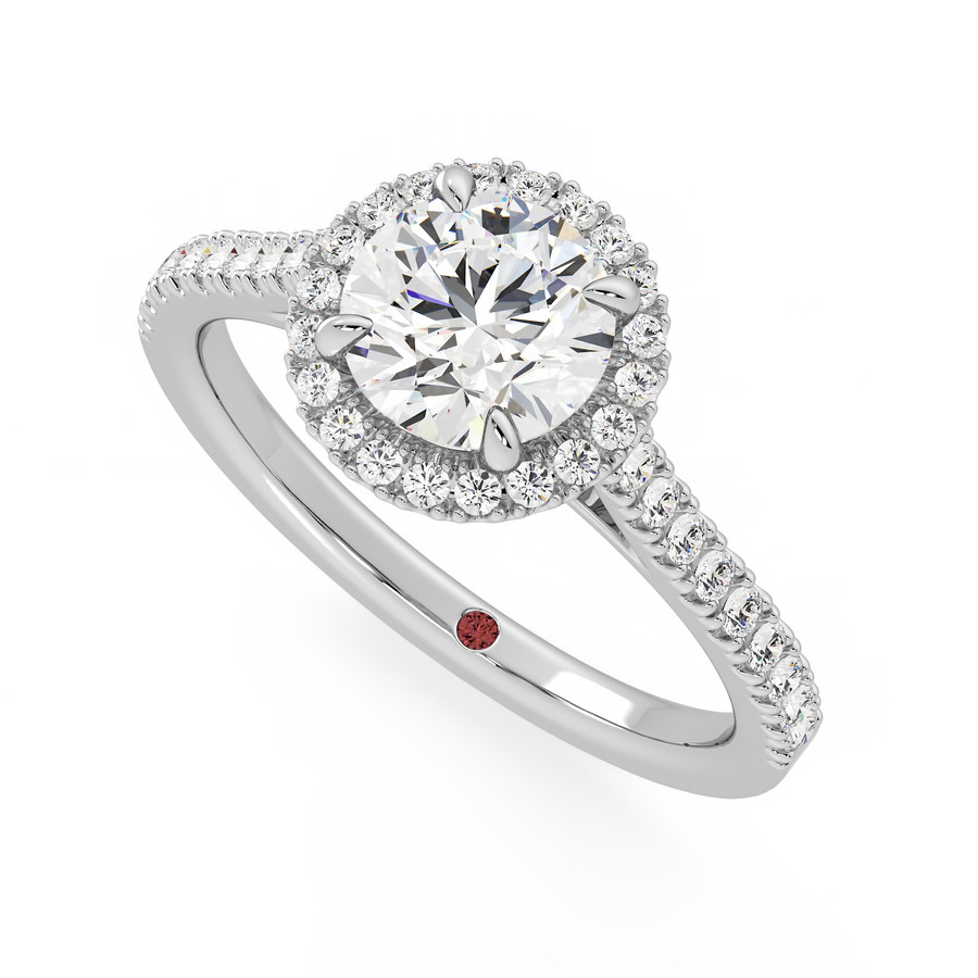 Allure Ring - 0.30ct Round Diamond