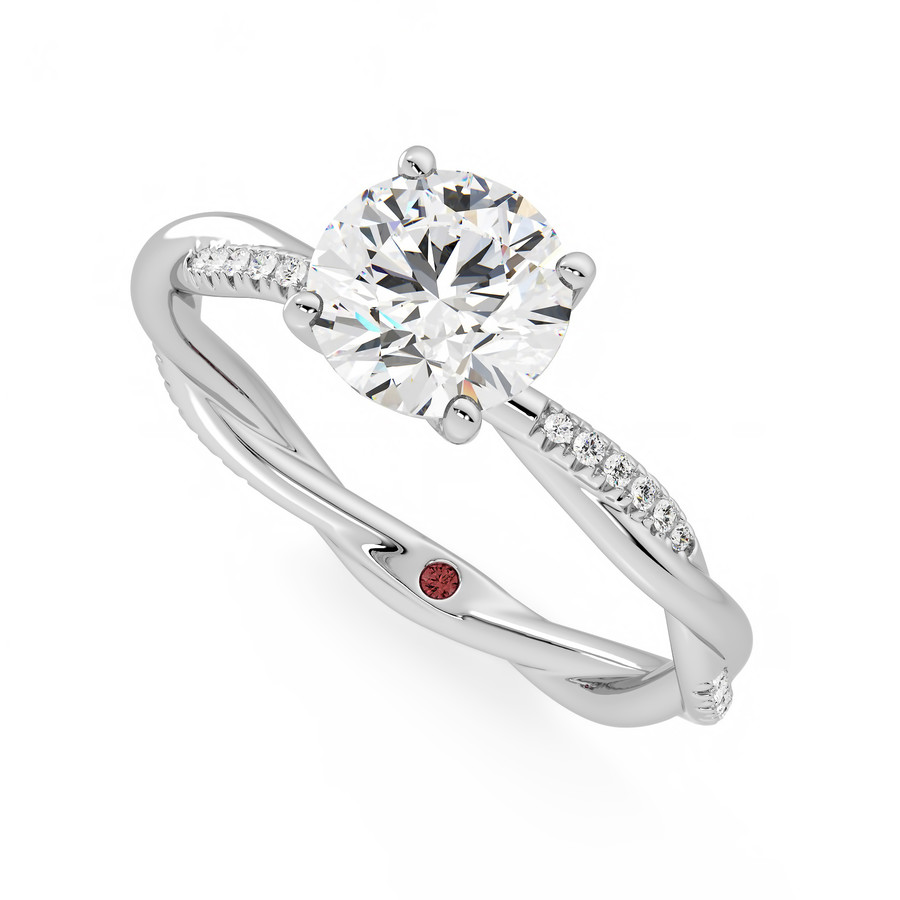 Enamour Ring - 0.30ct Round Diamond