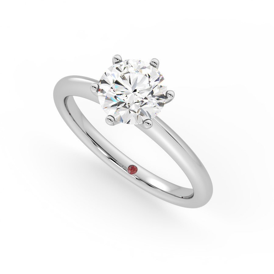 Grace Ring - 0.30ct Round Diamond