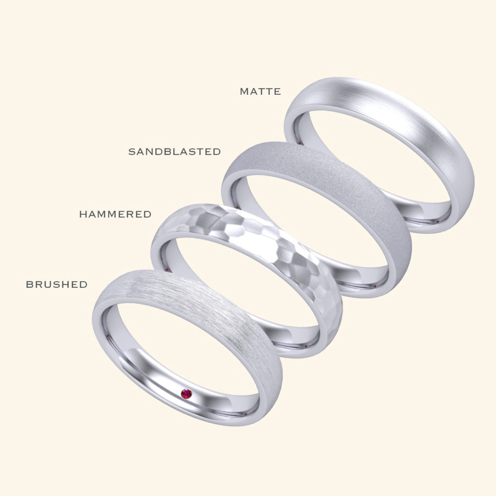 ring metal finishes
